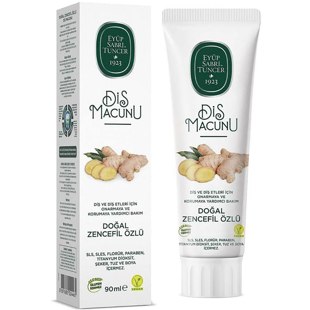 Eyüp Sabri Tuncer Doğal Zencefil Özlü Diş Macunu 90 Ml