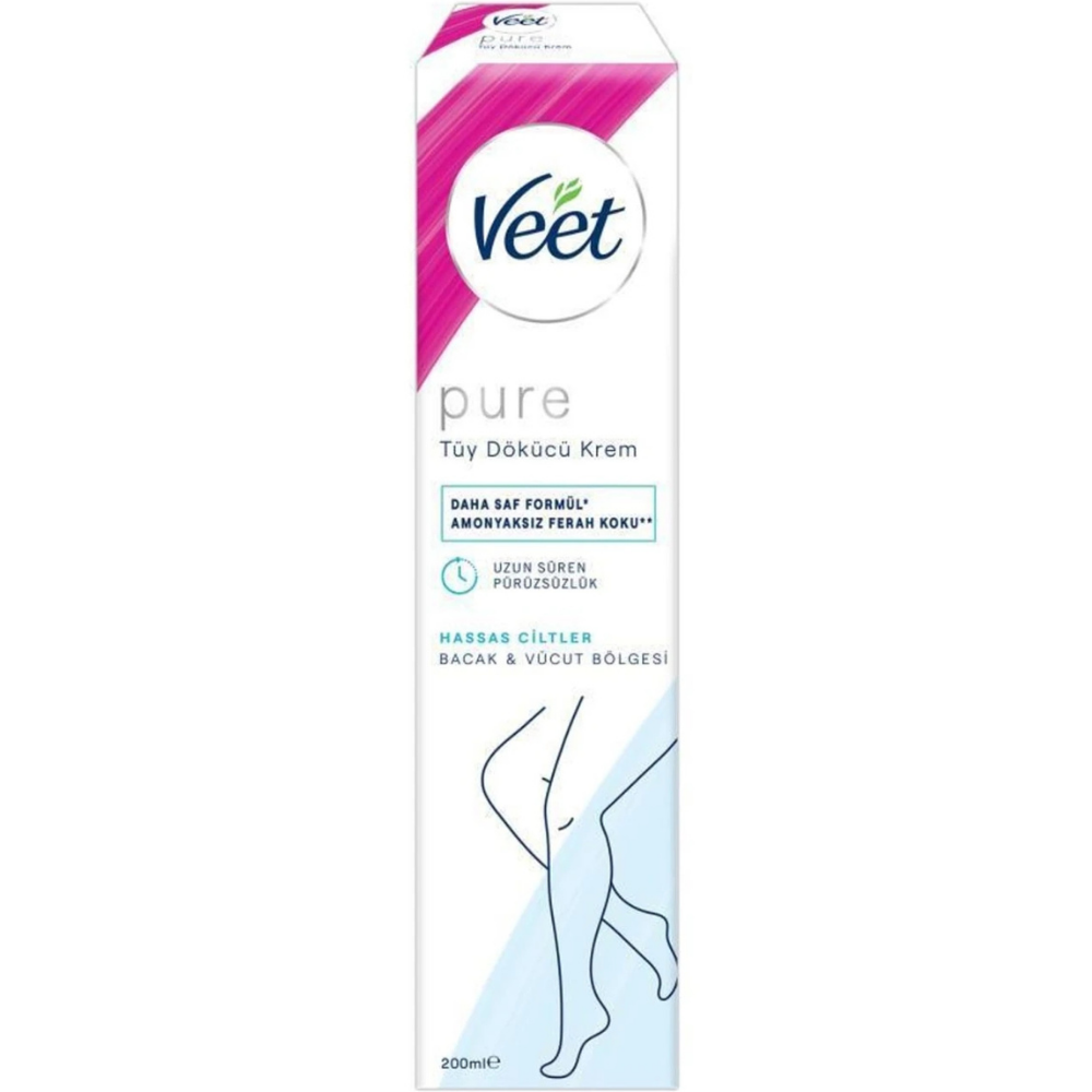 Veet Pure Tüy Dökücü Krem Hassas Cilt 200 Ml