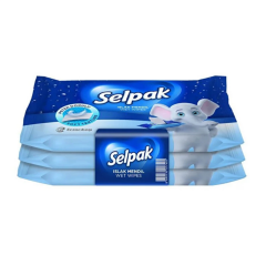 Selpak Islak Cep Mendili Klasik 3 Lü