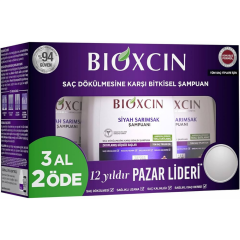 Bioxcin Siyah Sarımsak Şampuanı 300 ml - 3 Al 2 Öde