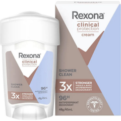 Rexona Clinical Protection Shower Clean Unisex 45 Ml