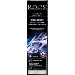 Rocs Sensation Parlaklık Ve Beyaz Diş Macunu